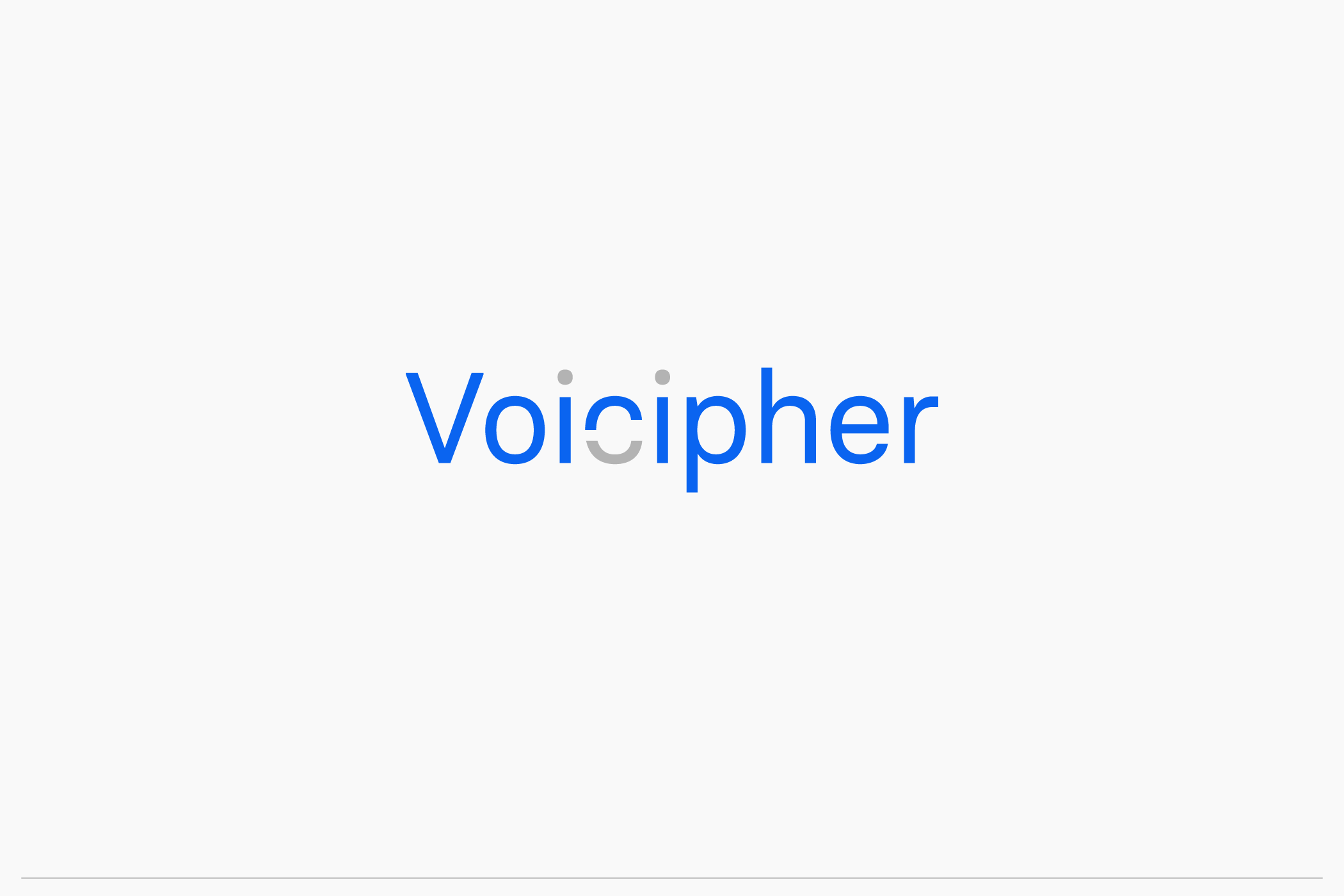 Logo Voicipher