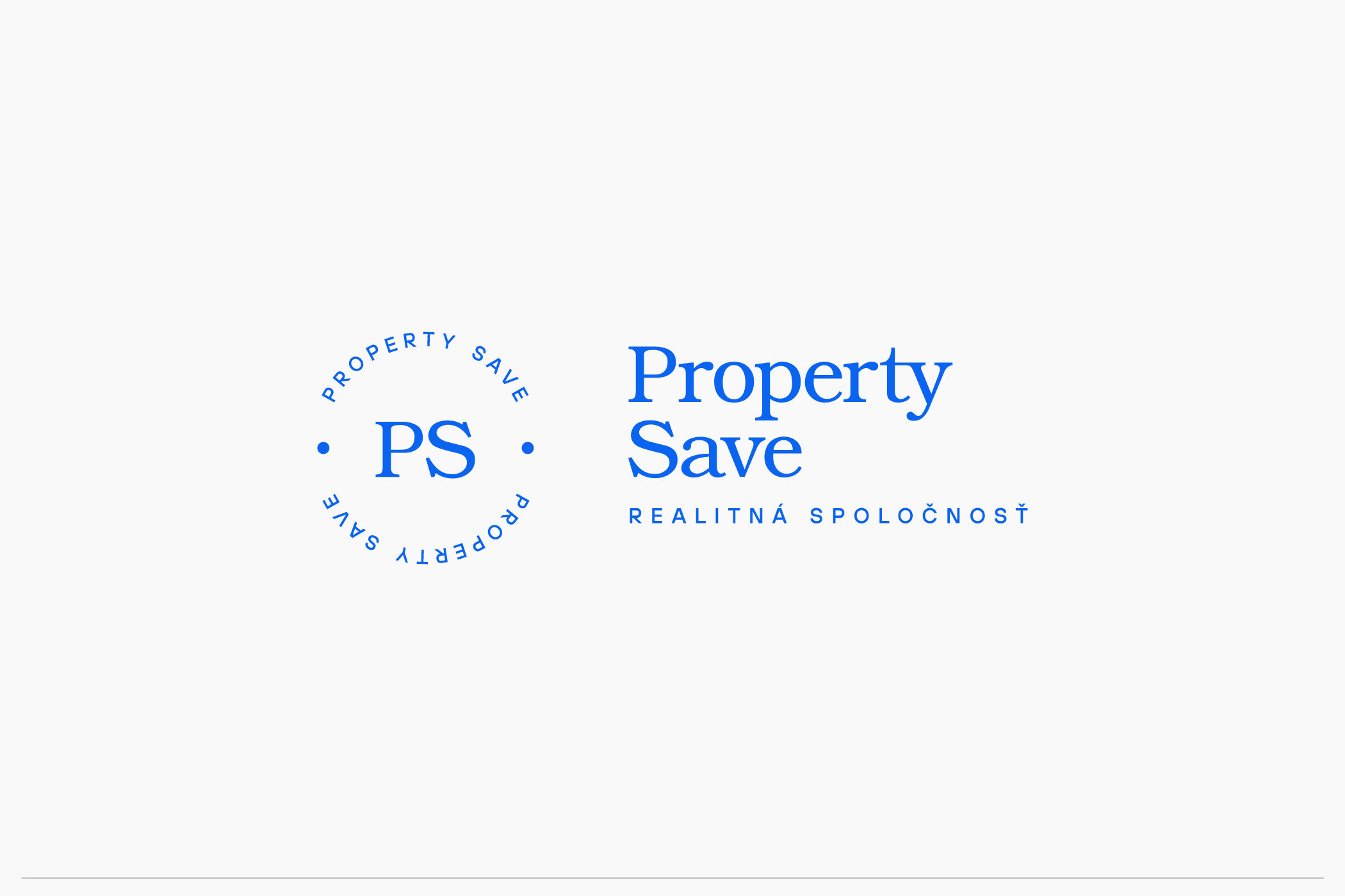 logo property save reality grafický dizajn