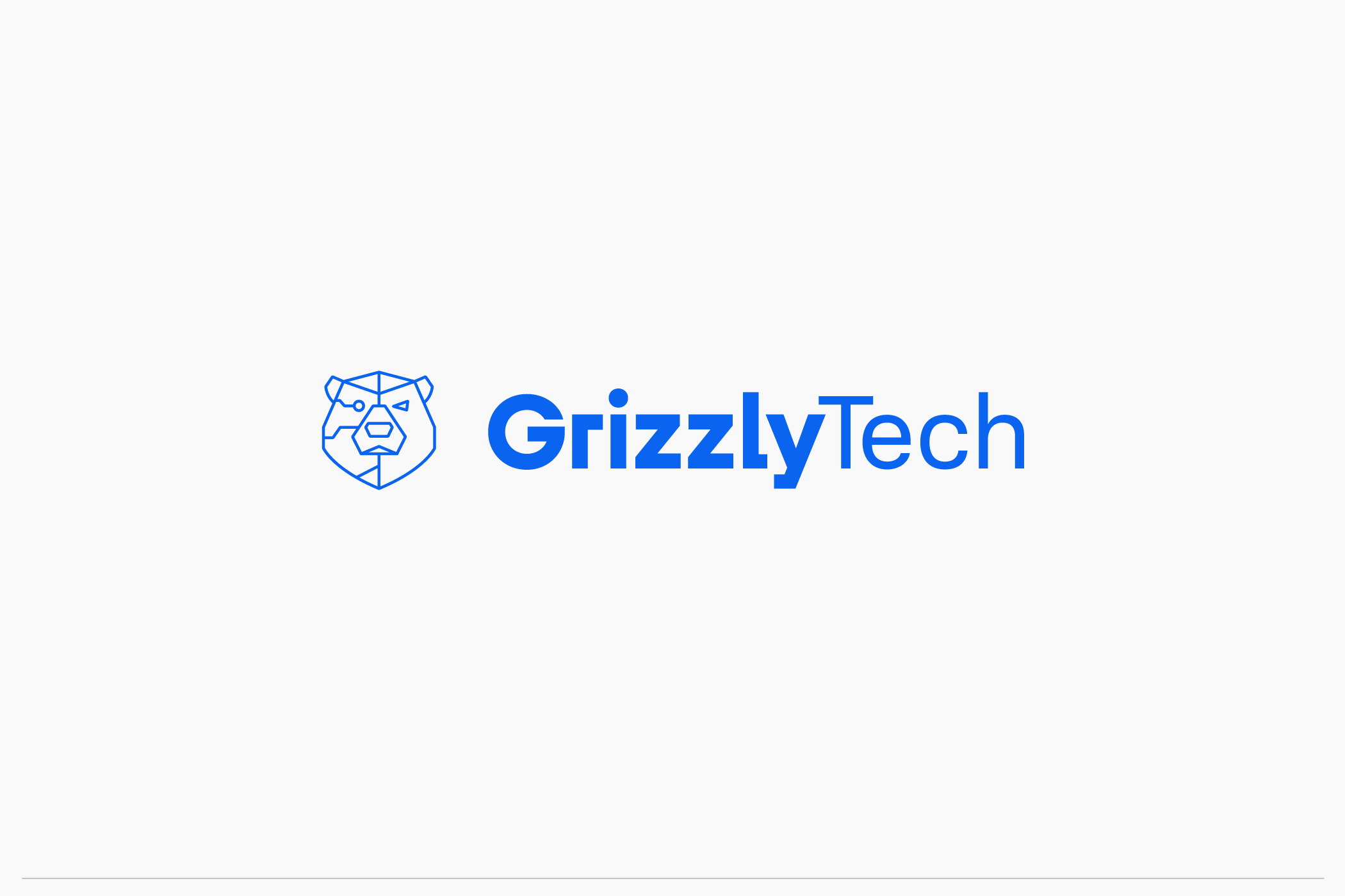 Logo GrizzlyTech návrh loga, developer