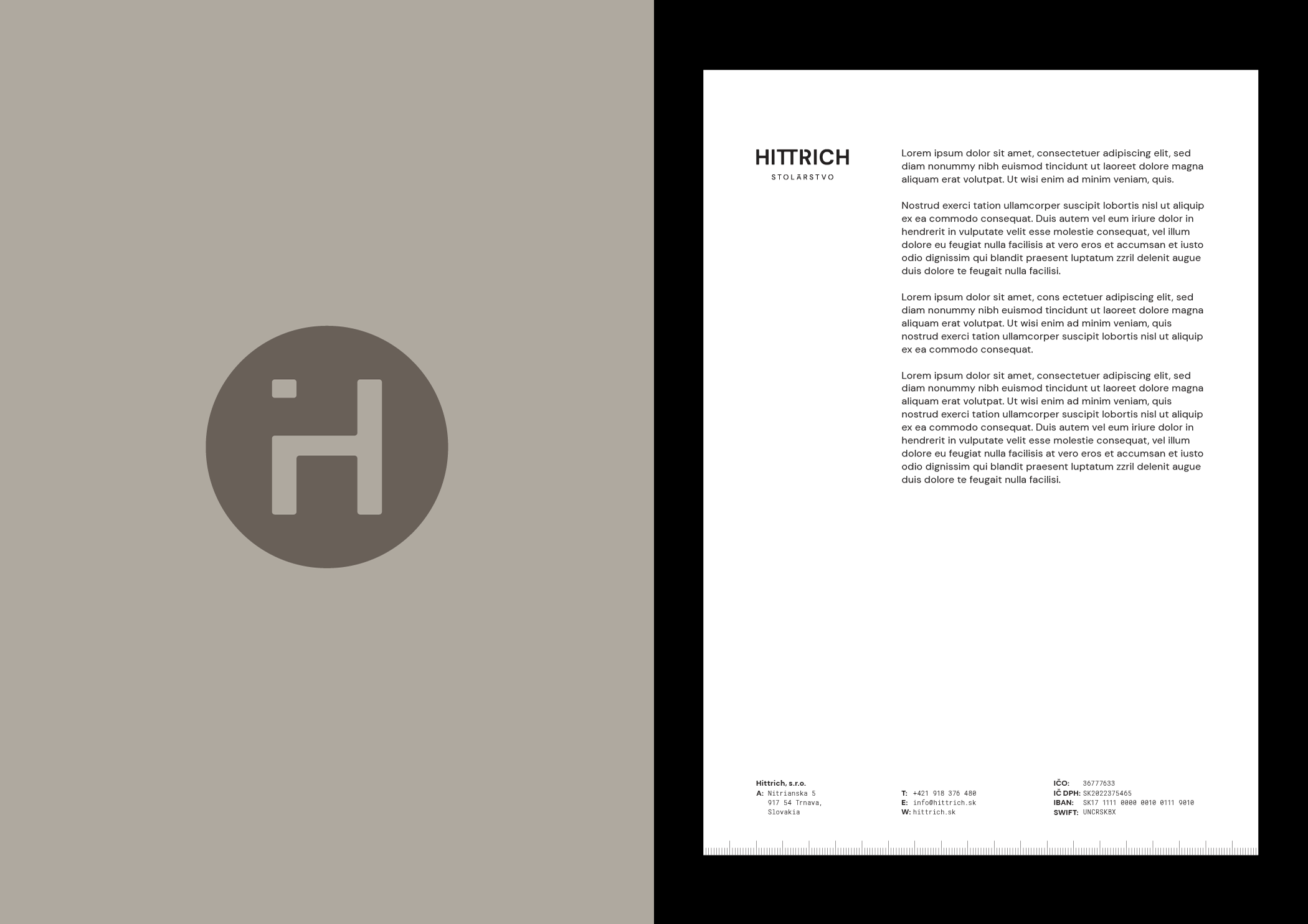 Hittrich Hlavičkový papier